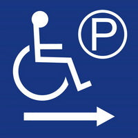 無障礙停車40×40