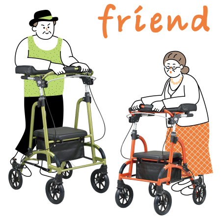 friend 前臂支撐型助步車