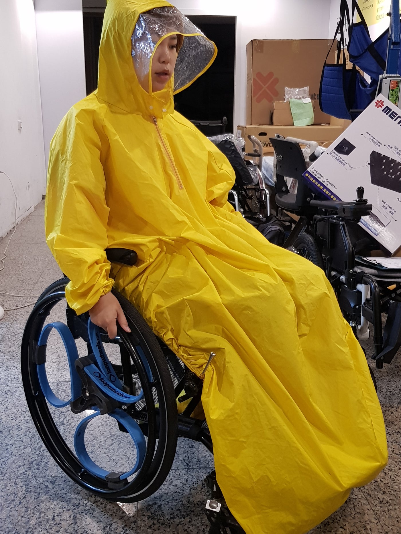 輪椅專用雨衣